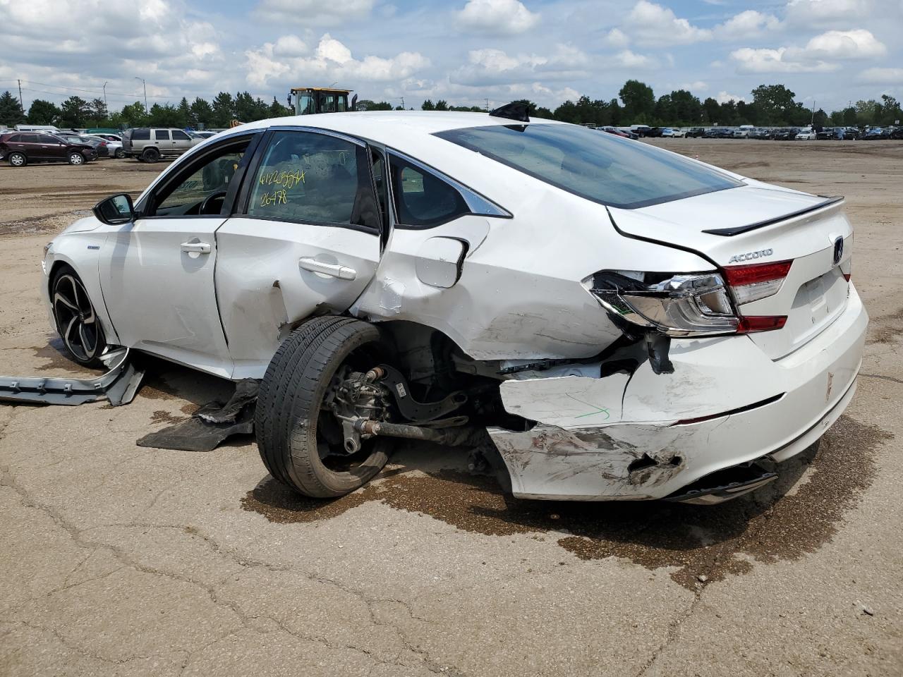 2022 HONDA ACCORD HYBRID SPORT VIN:1HGCV3F20NA014508