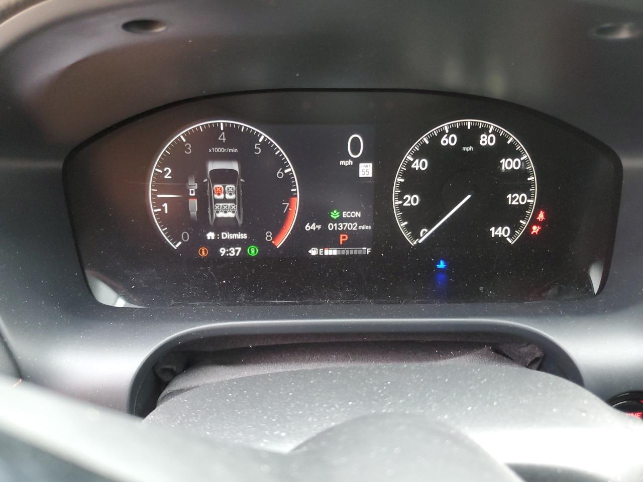 2024 HONDA HR-V SPORT VIN:3CZRZ2H51RM739214