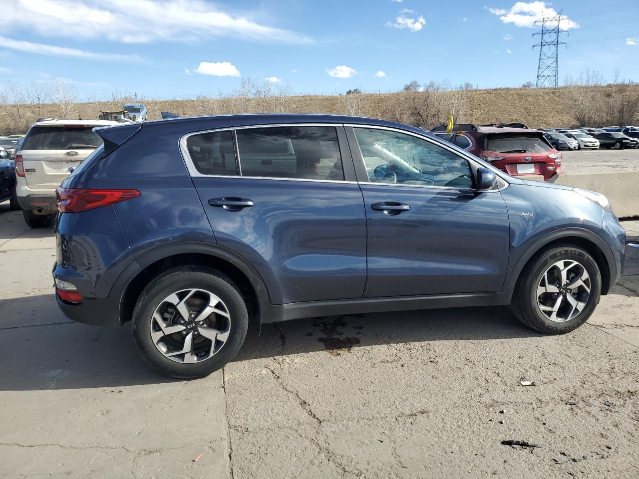 2022 KIA SPORTAGE LX VIN:KNDPMCAC9N7947193