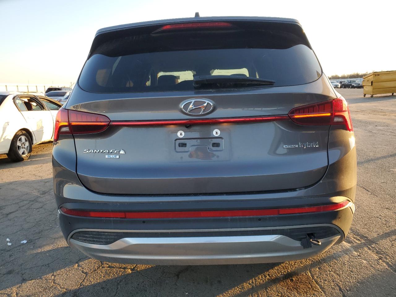 2022 HYUNDAI SANTA FE BLUE VIN:KM8S2DA19NU058959