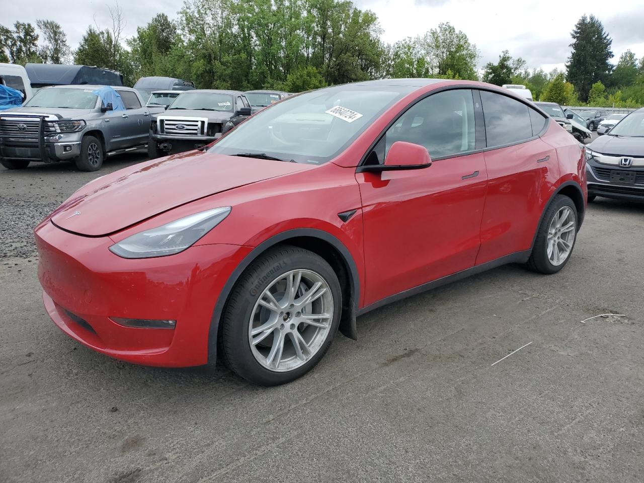 2023 TESLA MODEL Y  VIN:7SAYGDEE4PF889605