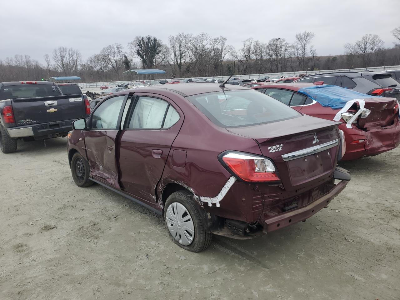 2022 MITSUBISHI MIRAGE G4 ES VIN:ML32FUFJ7NHF00671