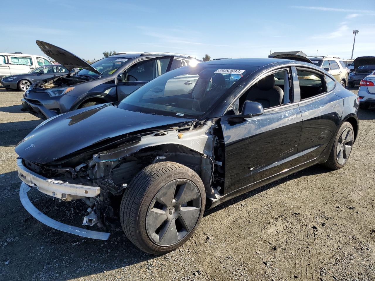 2022 TESLA MODEL 3  VIN:5YJ3E1EB3NF181666