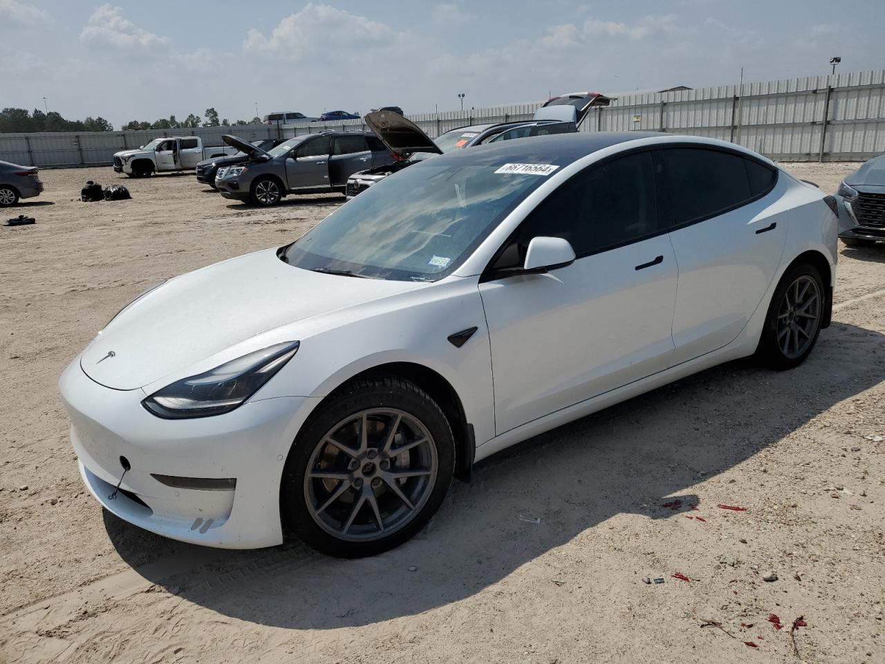 2022 TESLA MODEL 3  VIN:5YJ3E1EB4NF240062