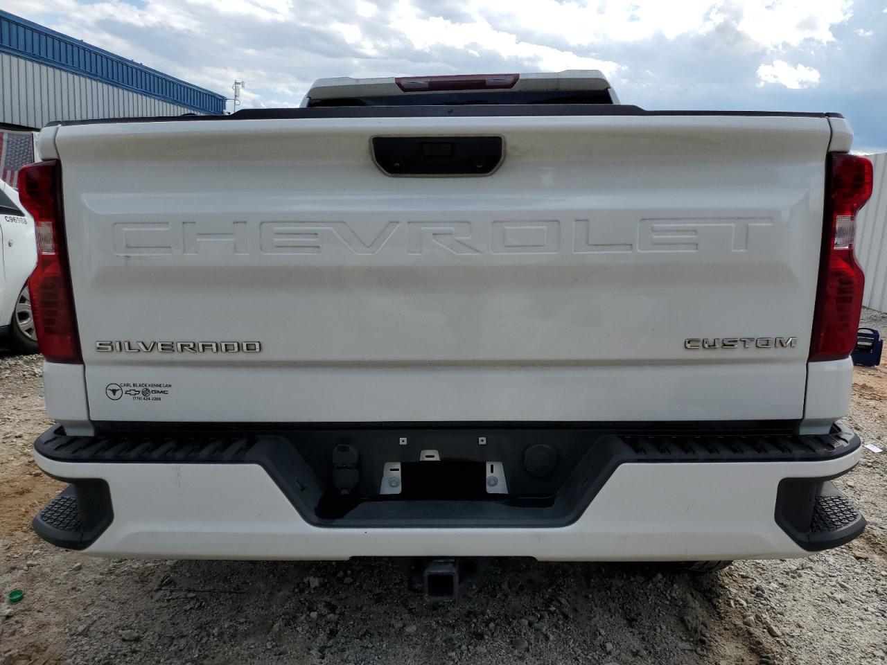 2022 CHEVROLET SILVERADO C1500 CUSTOM VIN:1GCPABEK6NZ505819