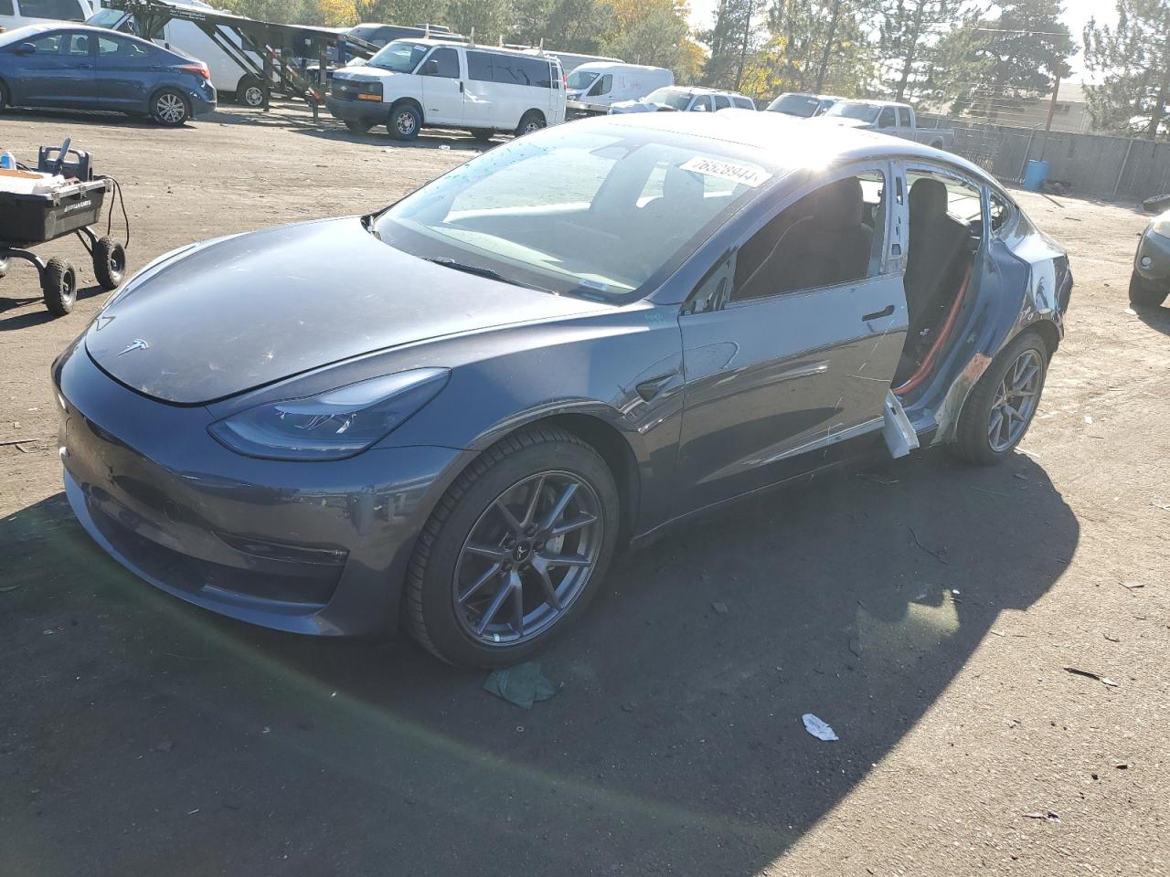 2022 TESLA MODEL 3  VIN:5YJ3E1EB3NF319559