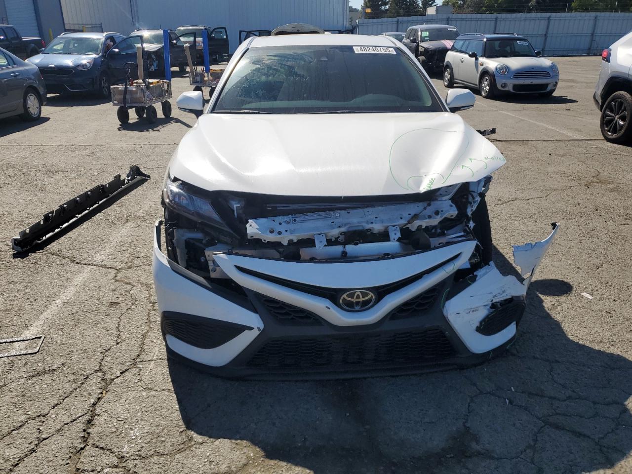 2023 TOYOTA CAMRY SE NIGHT SHADE VIN:4T1G11AK2PU799683