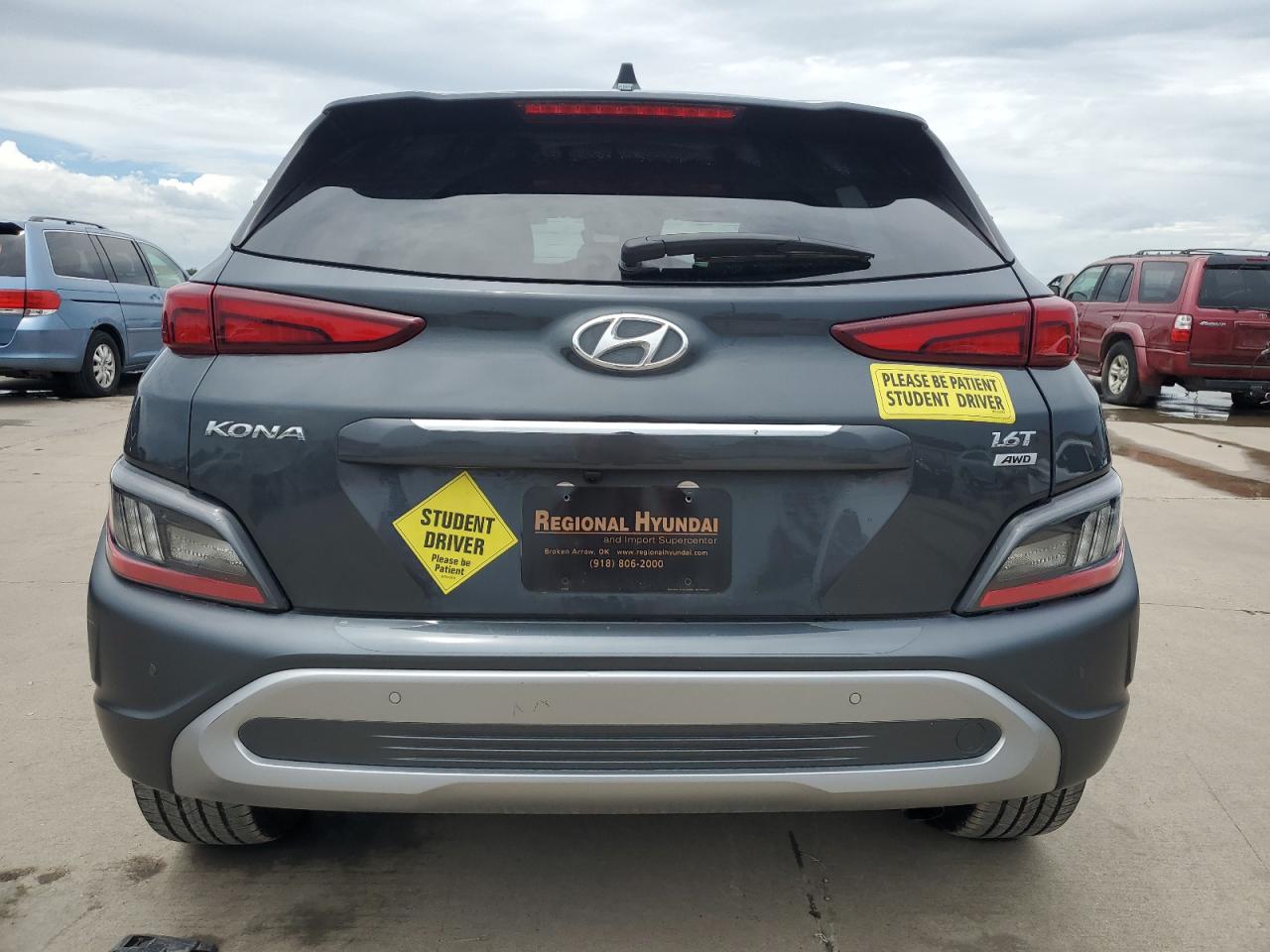 2022 HYUNDAI KONA LIMITED VIN:KM8K5CA34NU840170