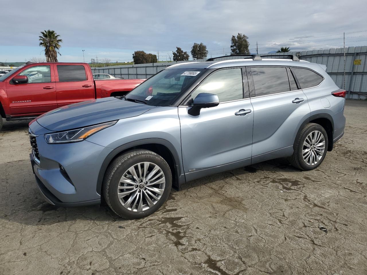 2022 TOYOTA HIGHLANDER HYBRID PLATINUM VIN:5TDEBRCH4NS092367