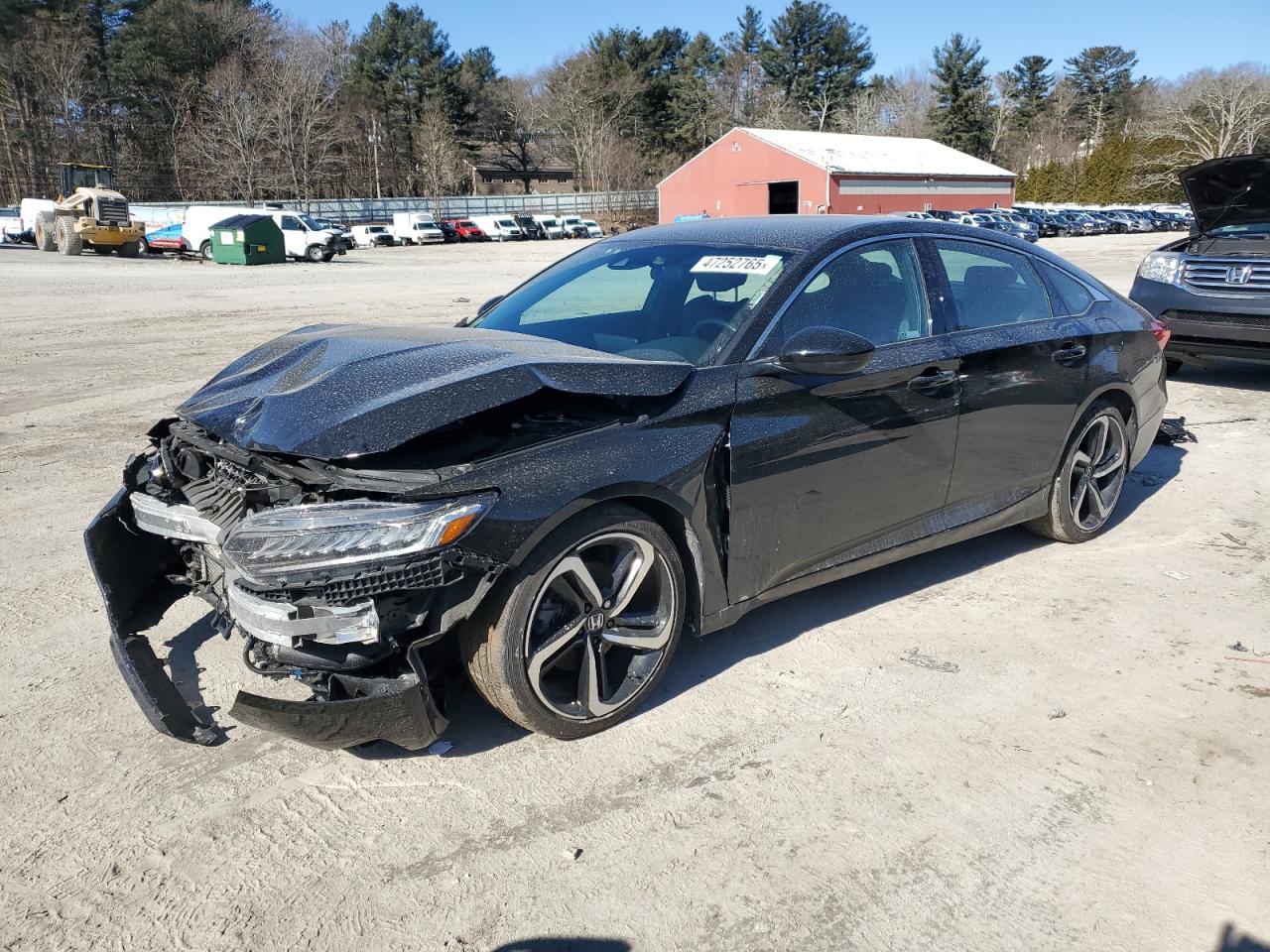 2022 HONDA ACCORD SPORT VIN:1HGCV1F35NA063720
