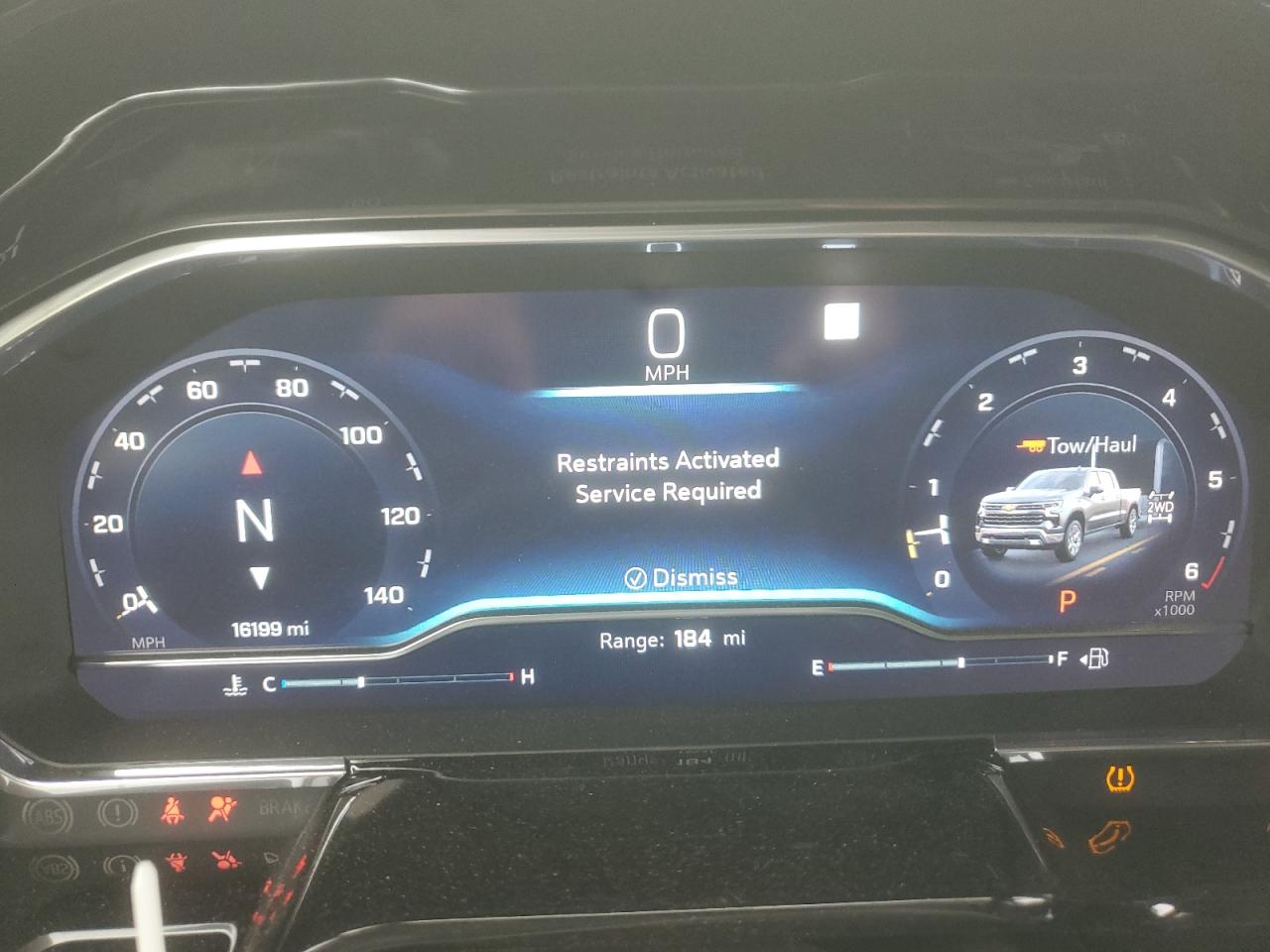 2023 CHEVROLET SILVERADO K1500 LTZ VIN:2GCUDGED4P1107156