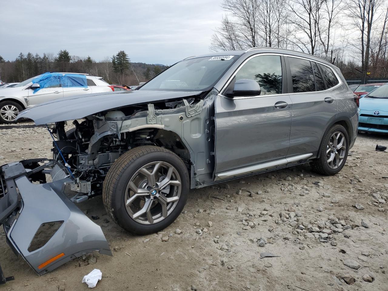 2024 BMW X3 XDRIVE30I VIN:WBX57DP00RN255653