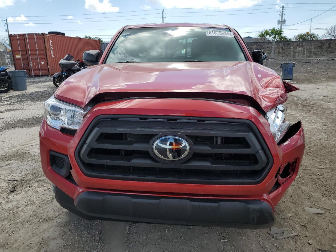 2022 TOYOTA TACOMA ACCESS CAB VIN:3TYRZ5CN0NT016872