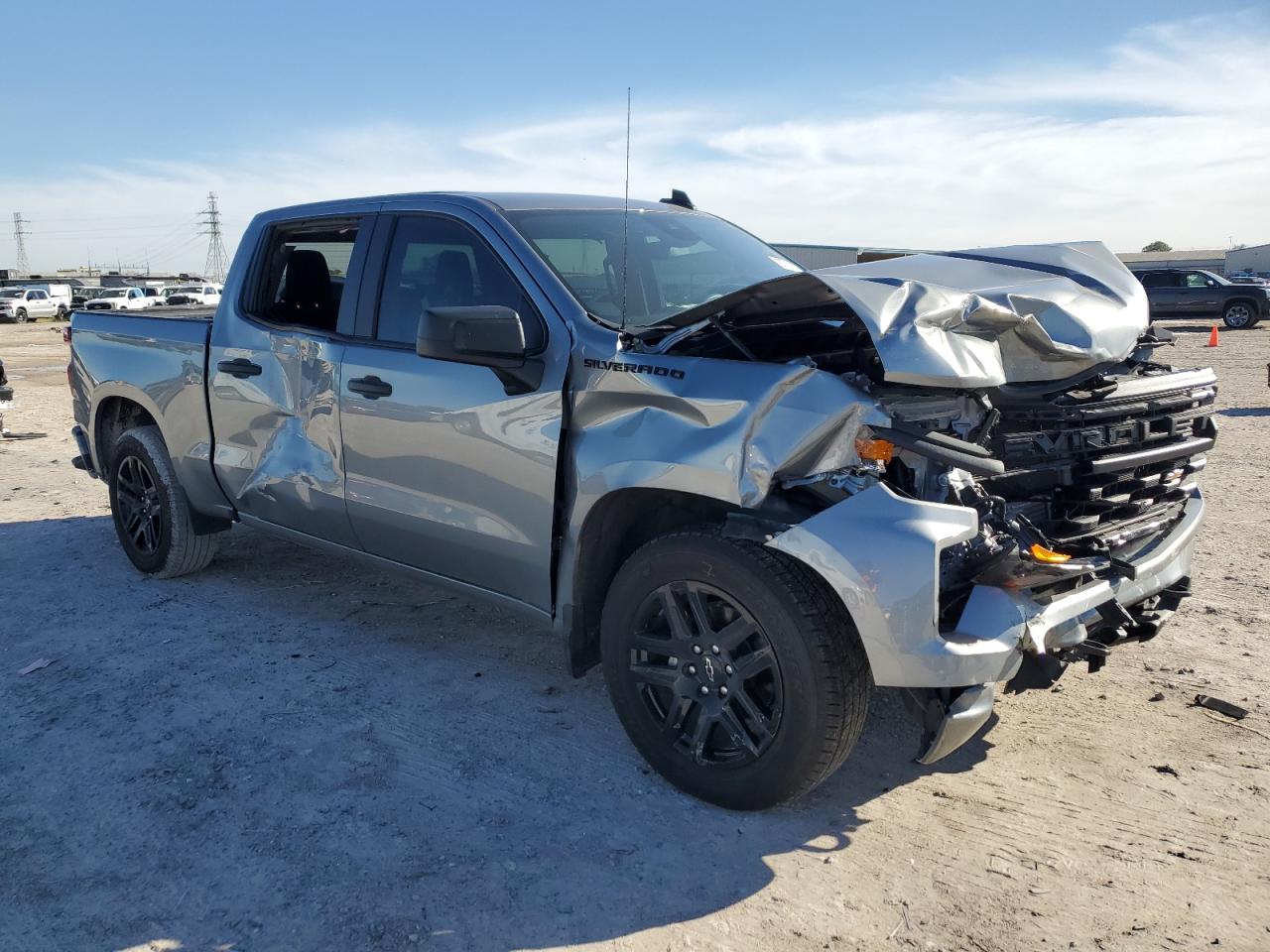 2024 CHEVROLET SILVERADO C1500 CUSTOM VIN:1GCPABEK2RZ102085