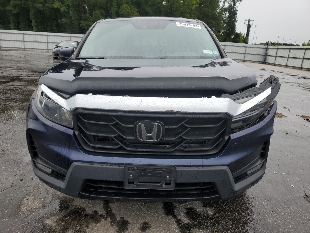 2022 HONDA RIDGELINE RTL VIN:5FPYK3F72NB010189