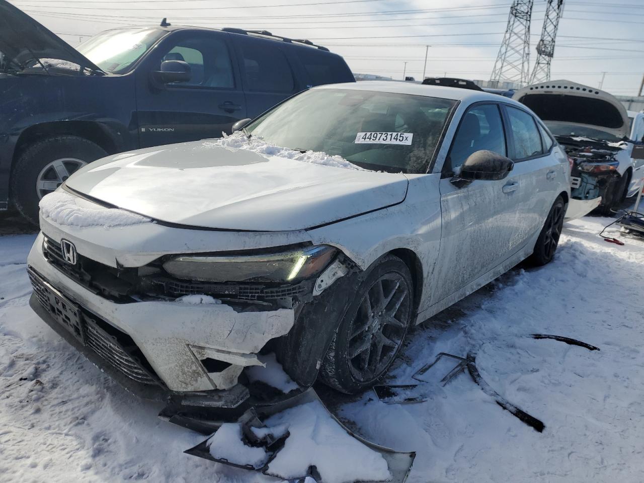 2022 HONDA CIVIC SPORT VIN:2HGFE2F58NH579043