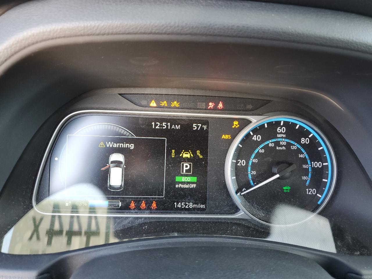 2023 NISSAN LEAF S VIN:1N4AZ1BV4PC554522