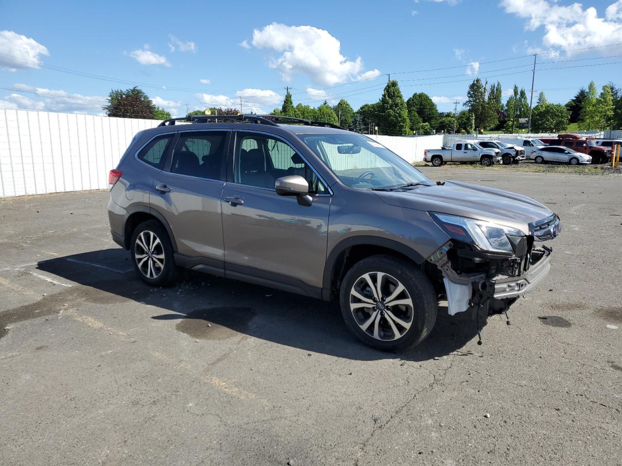 2022 SUBARU FORESTER LIMITED VIN:JF2SKAPC9NH470143