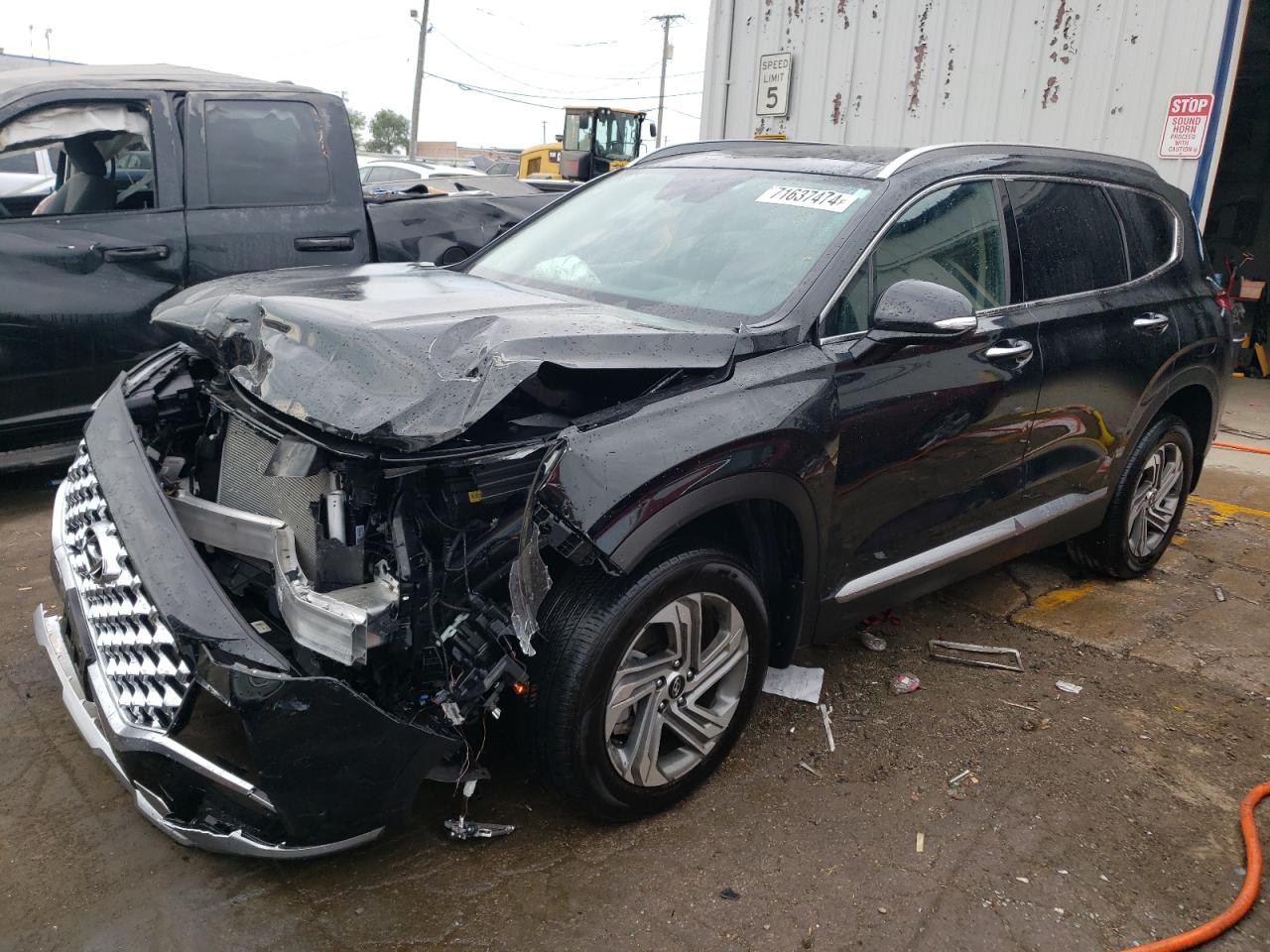 2023 HYUNDAI SANTA FE SEL PREMIUM VIN:5NMS3DAJXPH574646
