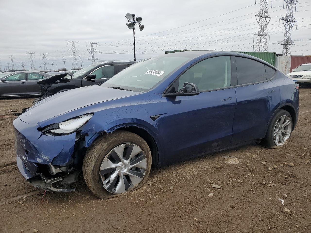 2023 TESLA MODEL Y  VIN:7SAYGDEE7PF703927
