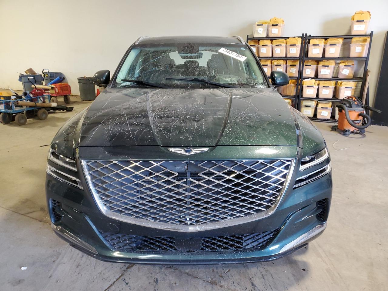 2022 GENESIS GV80 BASE VIN:KMUHCESC6NU101765