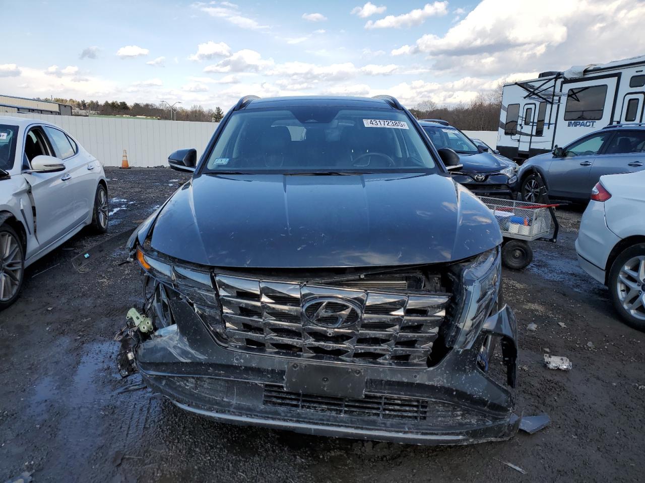 2022 HYUNDAI TUCSON LIMITED VIN:5NMJECAE1NH147873