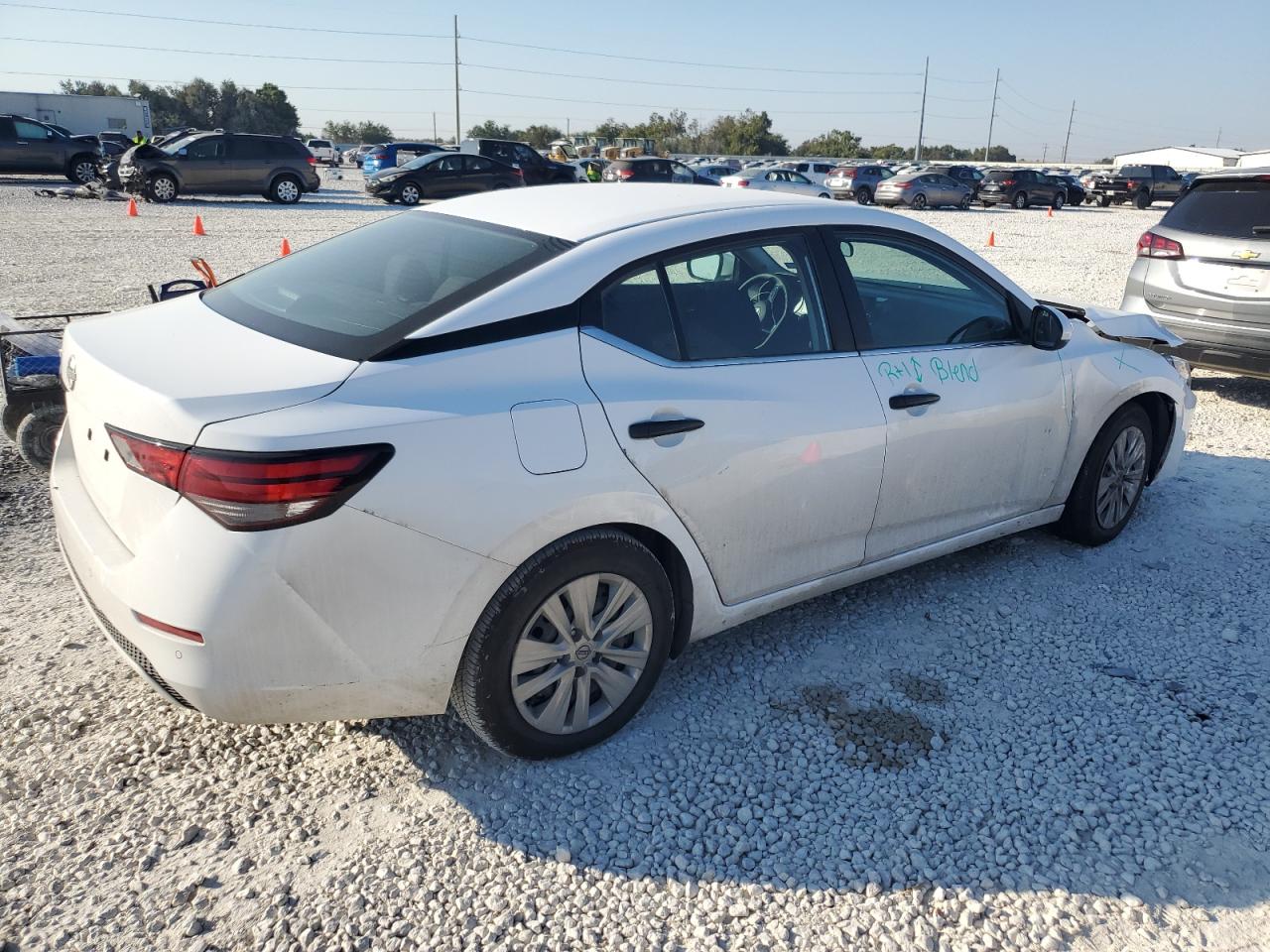 2024 NISSAN SENTRA S VIN:3N1AB8BVXRY217485