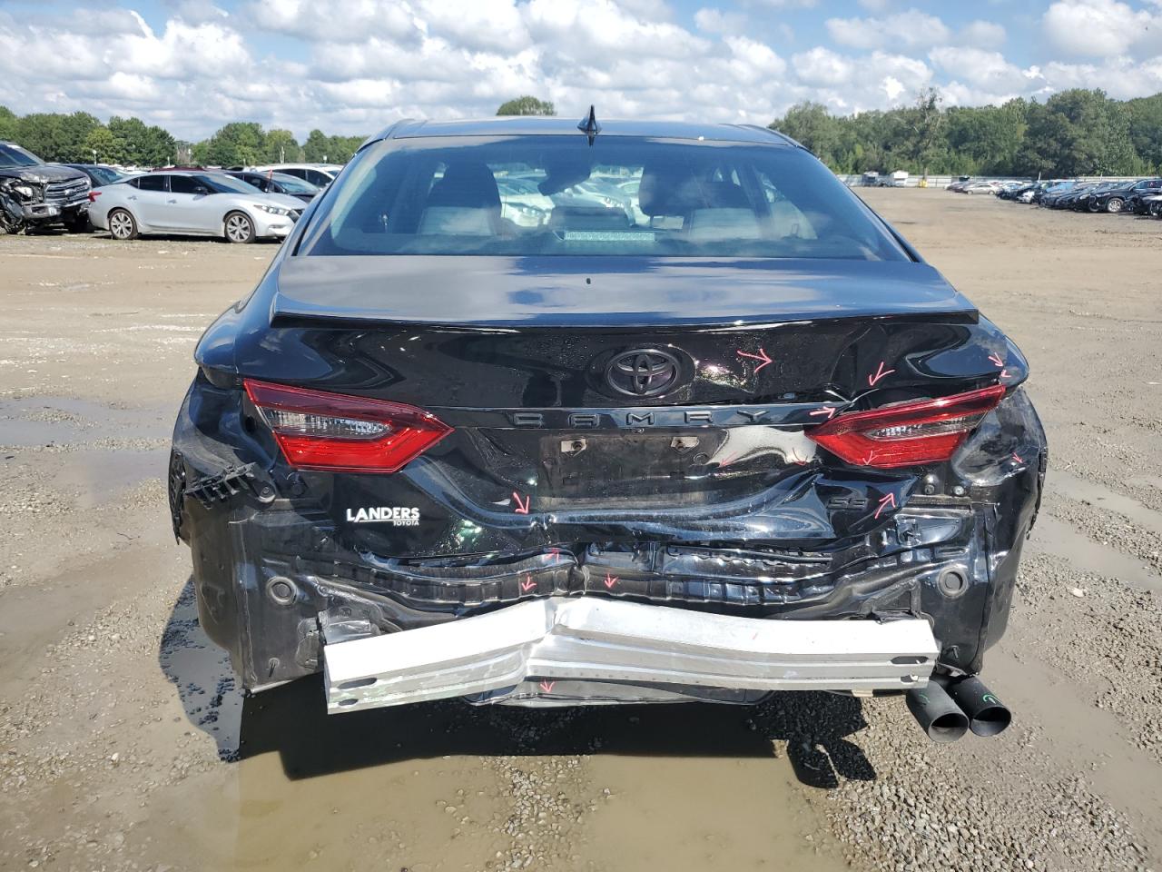 2023 TOYOTA CAMRY SE NIGHT SHADE VIN:4T1G11AK7PU766839