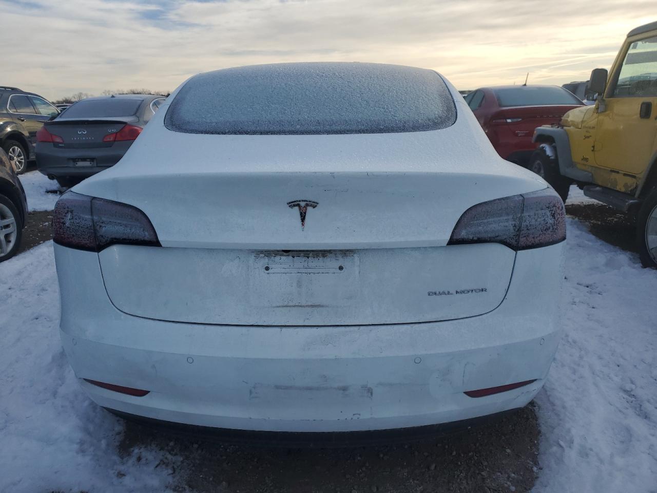 2022 TESLA MODEL 3  VIN:5YJ3E1EB4NF361819