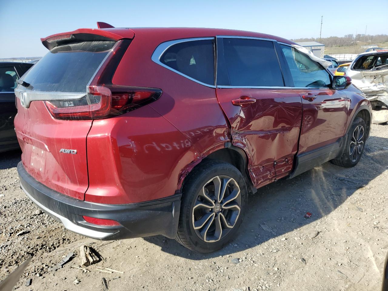 2022 HONDA CR-V EX VIN:7FARW2H52NE007093