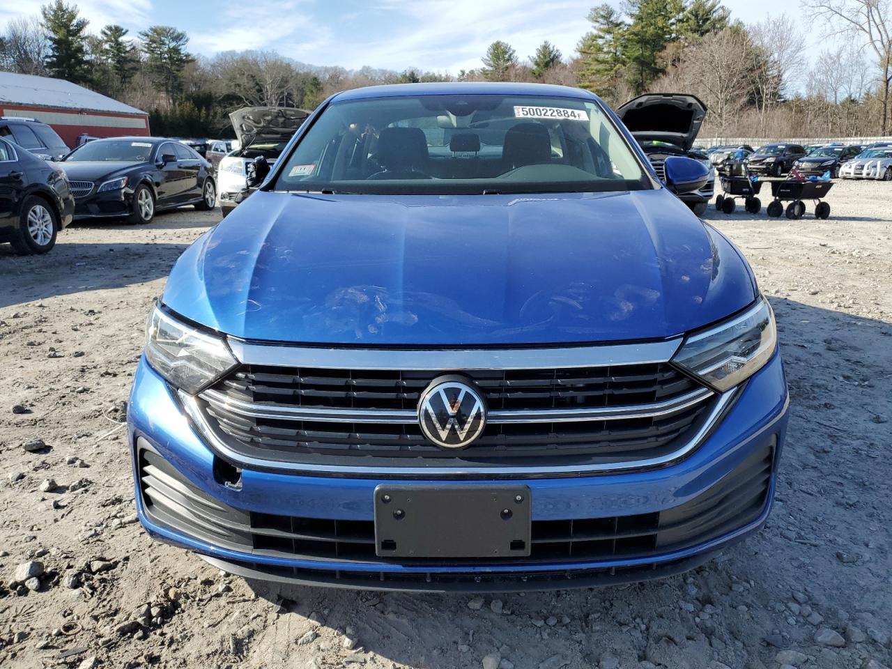 2022 VOLKSWAGEN JETTA SE VIN:3VWEM7BU0NM032211