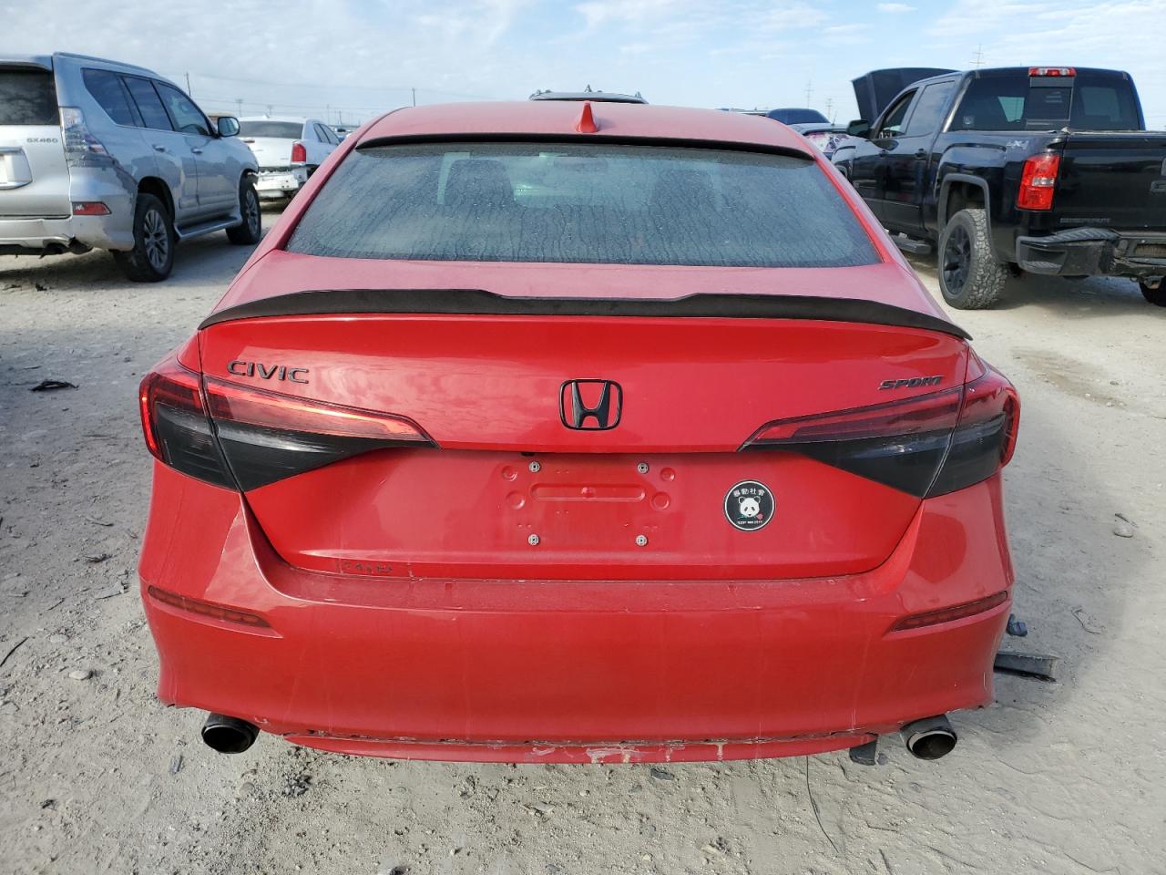 2022 HONDA CIVIC SPORT VIN:2HGFE2F5XNH537375