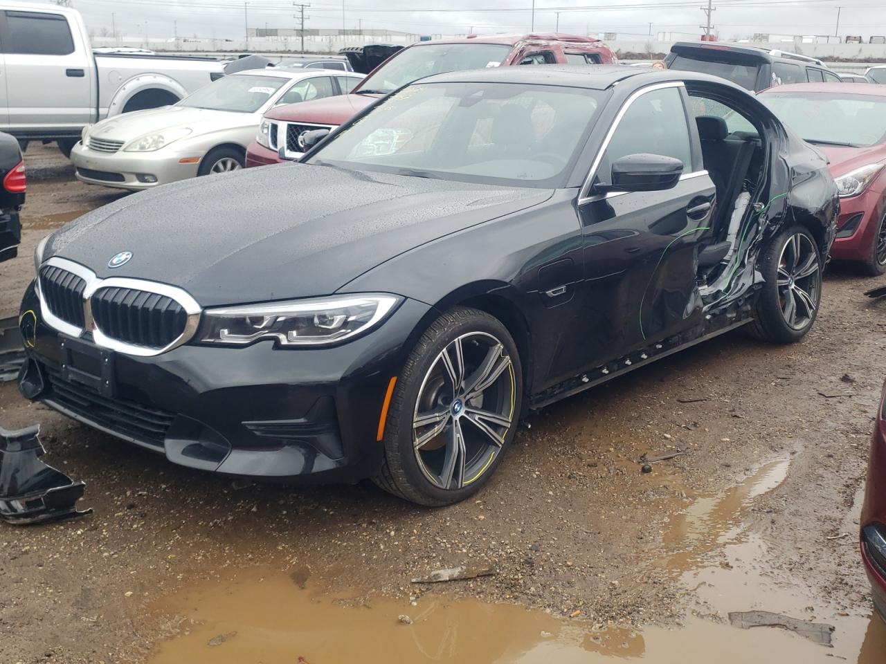 2022 BMW 330XE  VIN:3MW5P9J00N8C65855