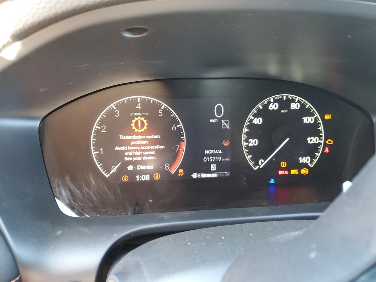 2023 HONDA HR-V SPORT VIN:3CZRZ1H59PM743728