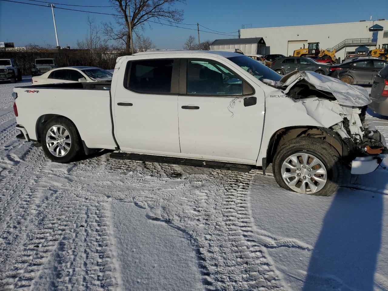 2022 CHEVROLET SILVERADO K1500 CUSTOM VIN:1GCPDBEK4NZ588805