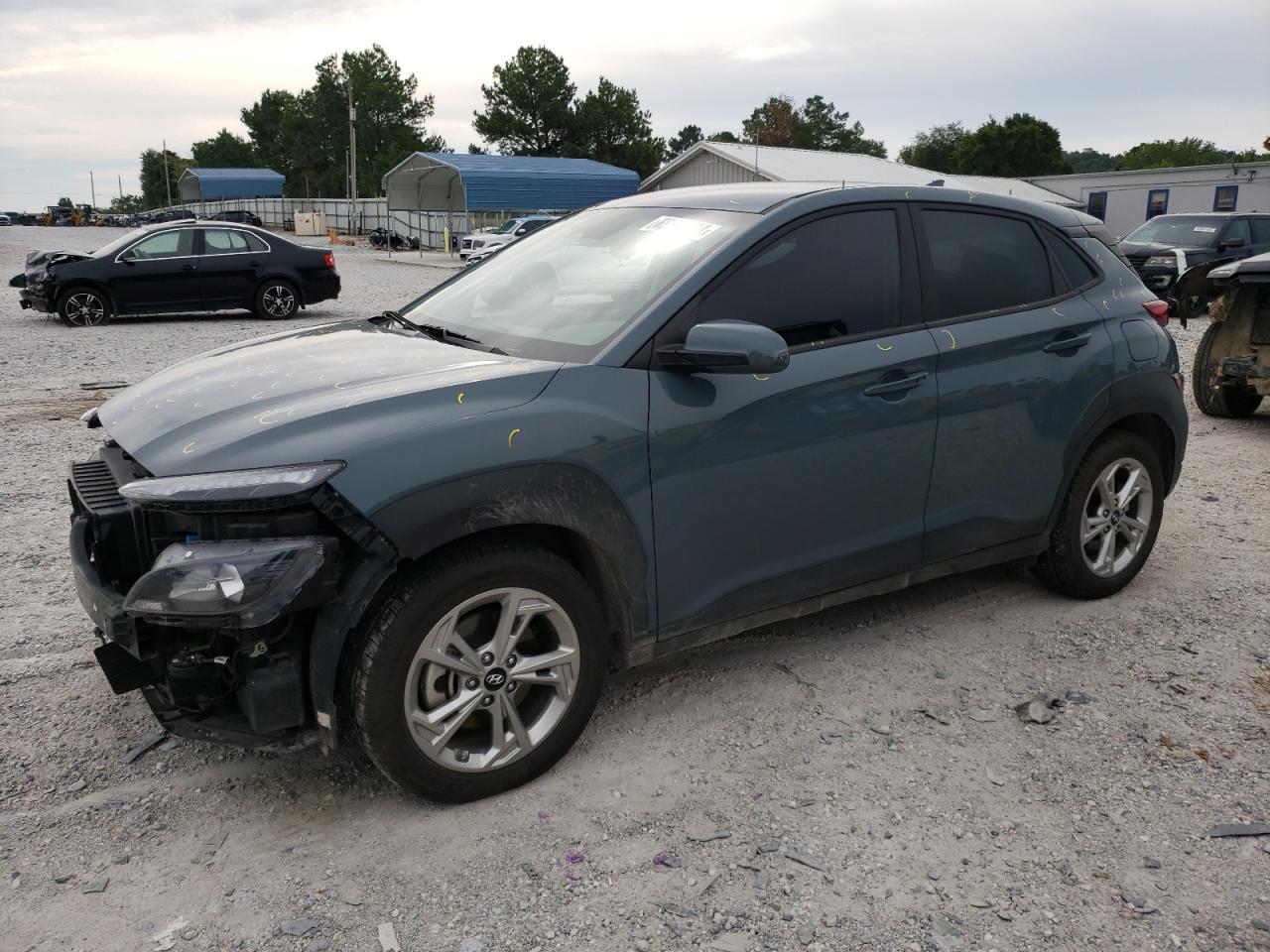 2022 HYUNDAI KONA SEL VIN:KM8K6CAB2NU770155