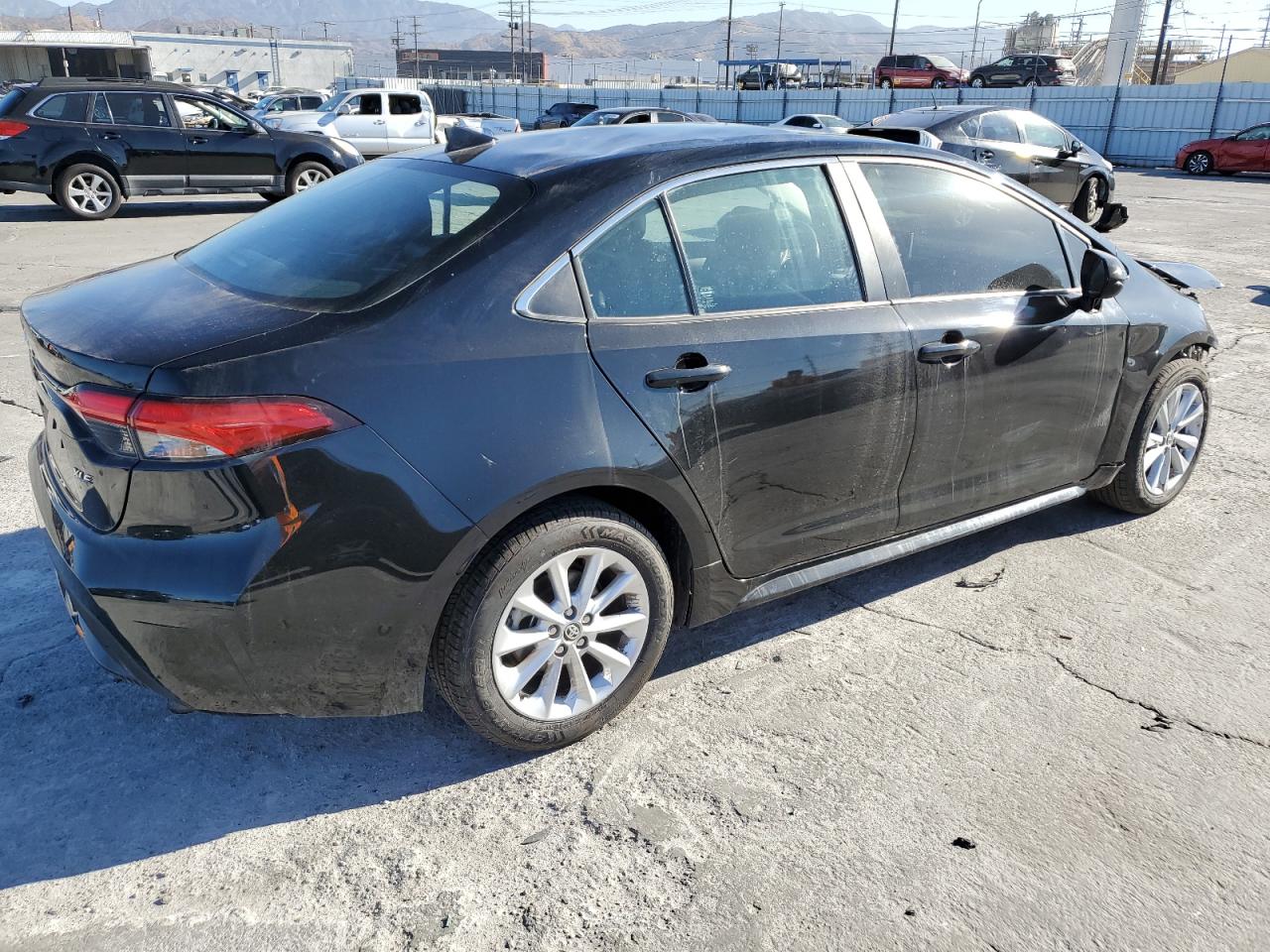 2022 TOYOTA COROLLA XLE VIN:5YFFPMAEXNP384406