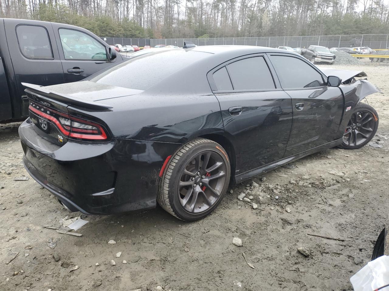 2022 DODGE CHARGER SCAT PACK VIN:2C3CDXGJ8NH169635