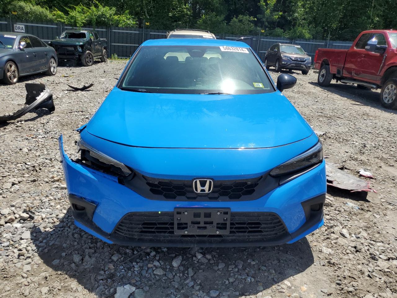 2022 HONDA CIVIC SPORT VIN:19XFL2H89NE017692