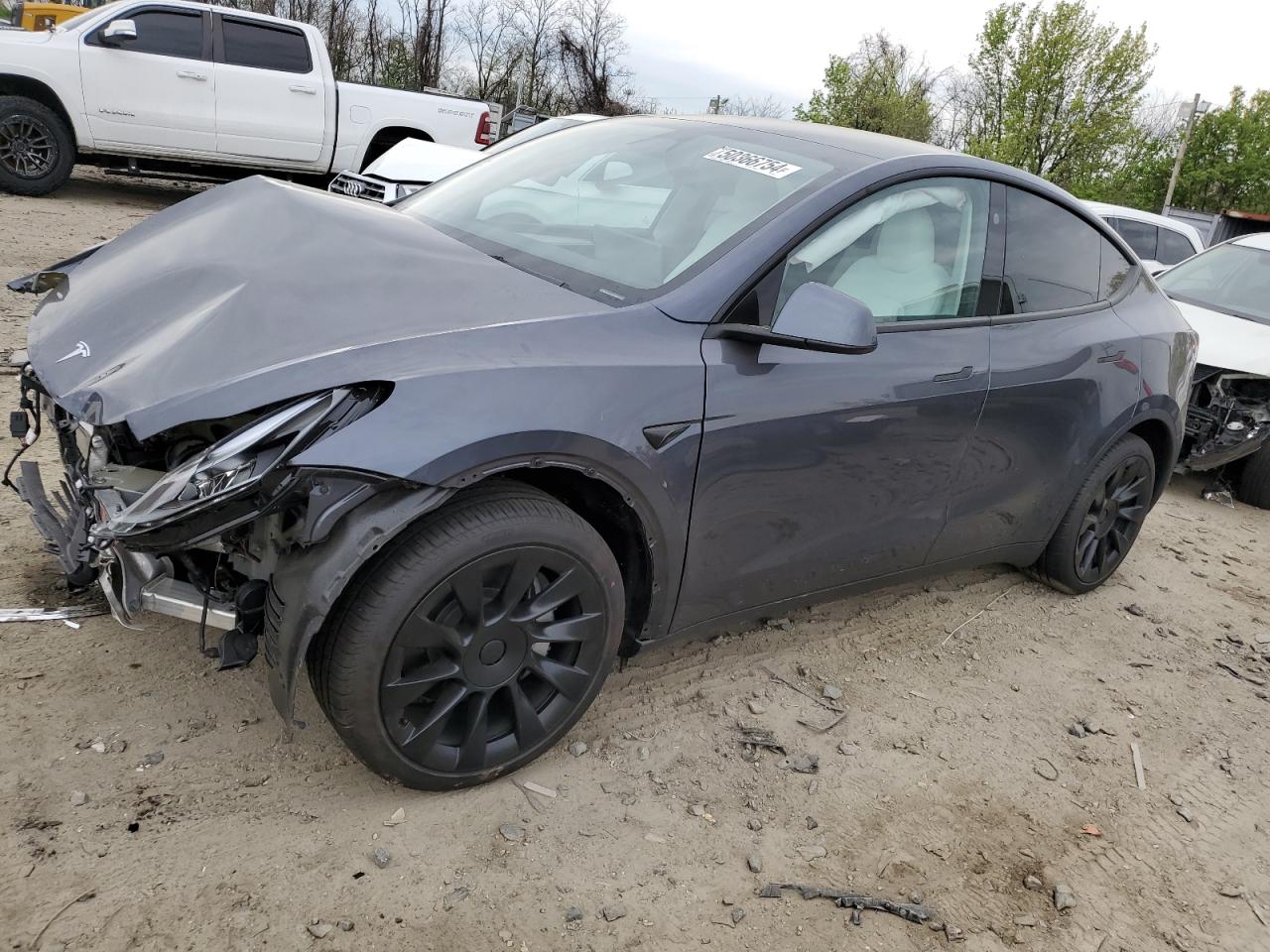 2023 TESLA MODEL Y  VIN:7SAYGDEE2PF865545