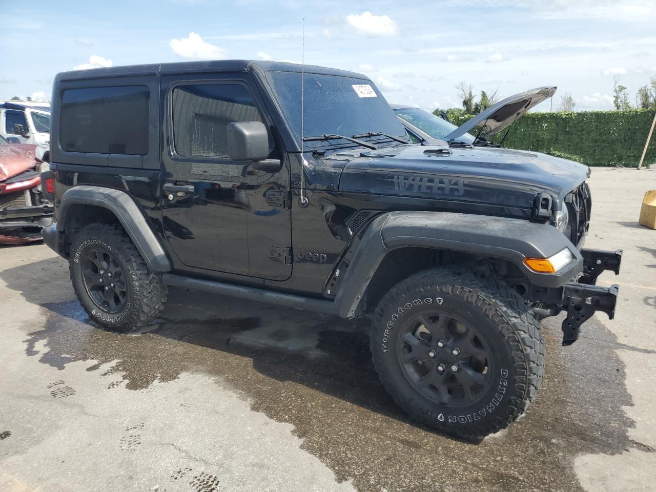 2022 JEEP WRANGLER SPORT VIN:1C4GJXAN0NW240040