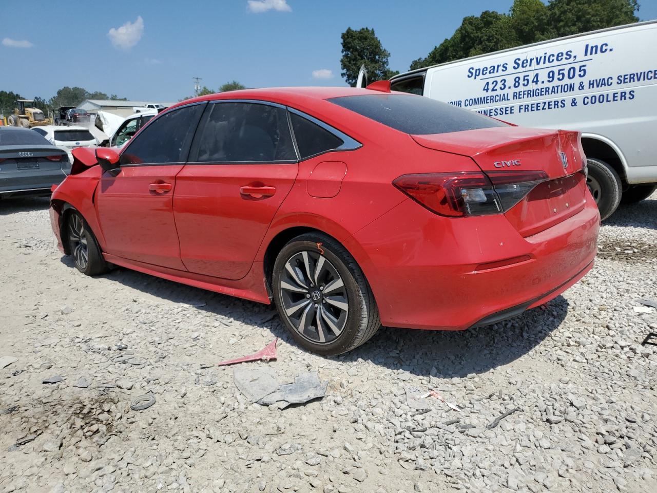 2022 HONDA CIVIC EX VIN:2HGFE1F79NH312330