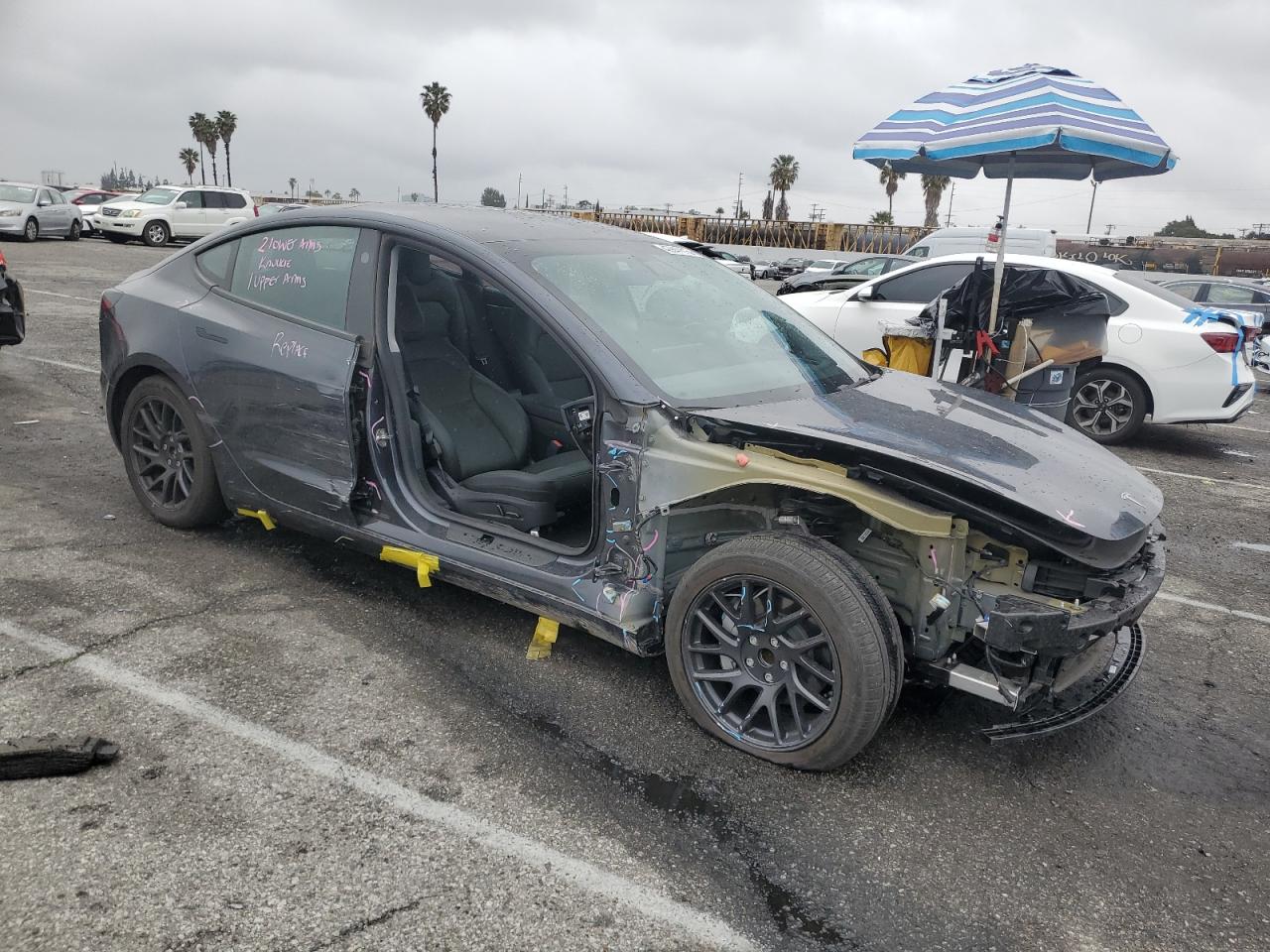 2024 TESLA MODEL 3  VIN:5YJ3E1EA5RF744388