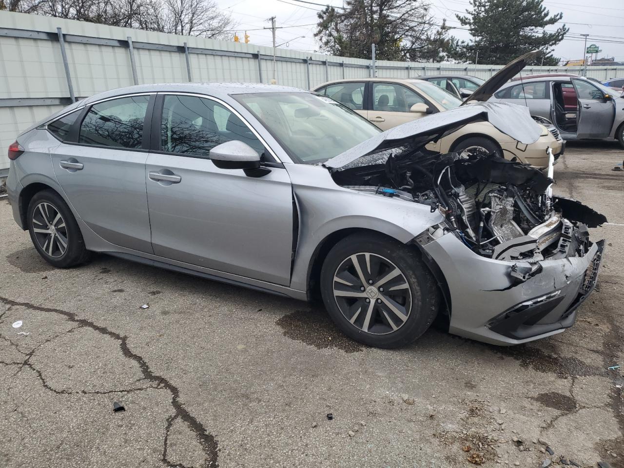 2022 HONDA CIVIC LX VIN:19XFL2H5XNE008943