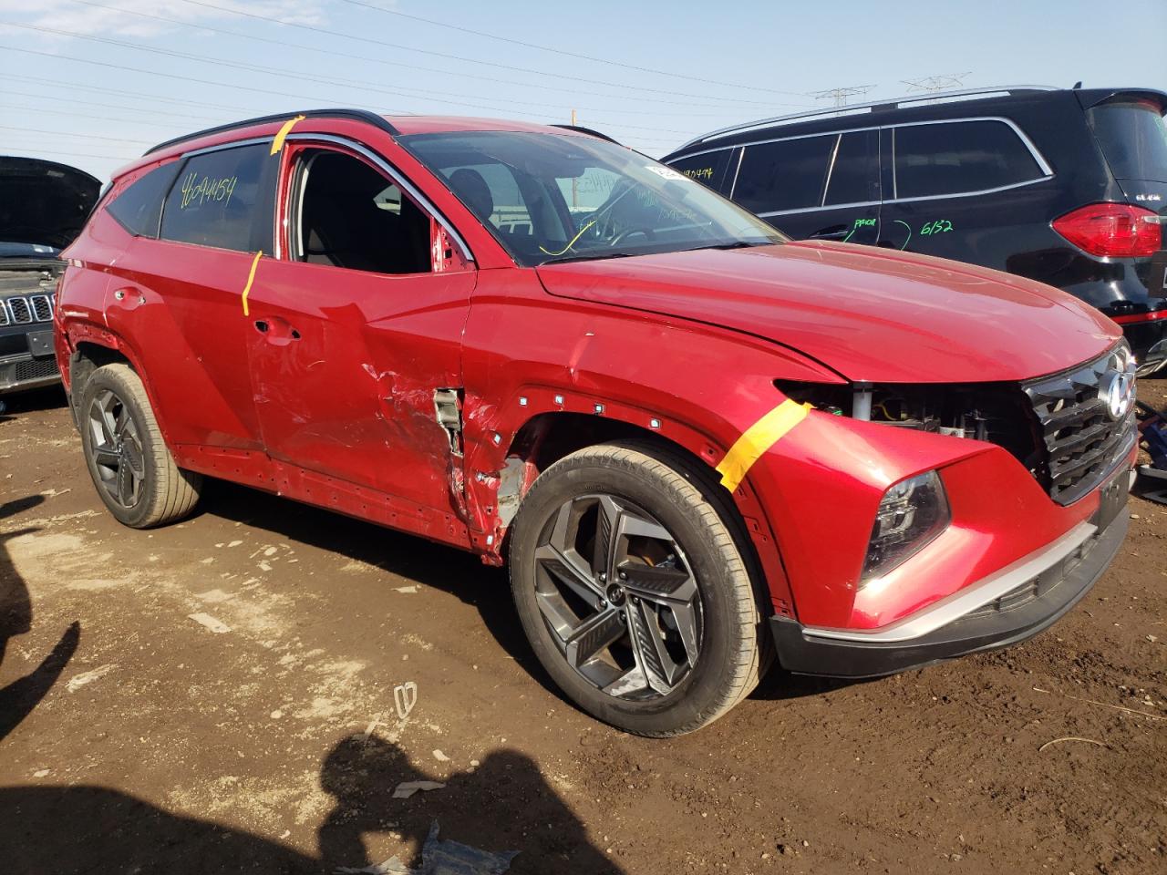 2022 HYUNDAI TUCSON SEL VIN:5NMJFCAE5NH083737