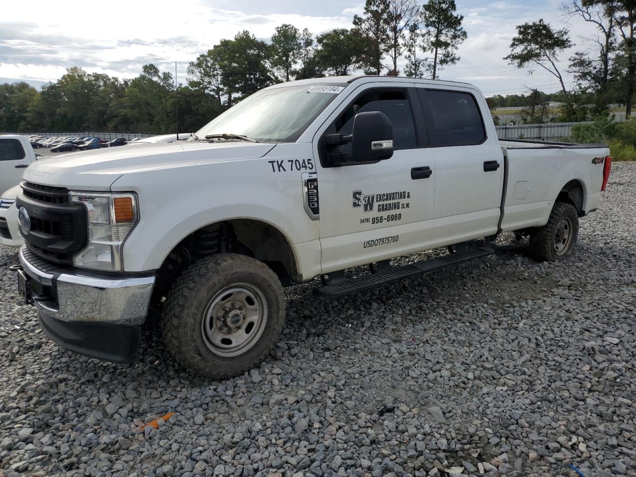 2022 FORD F250 SUPER DUTY VIN:1FT7W2B64NEF32971