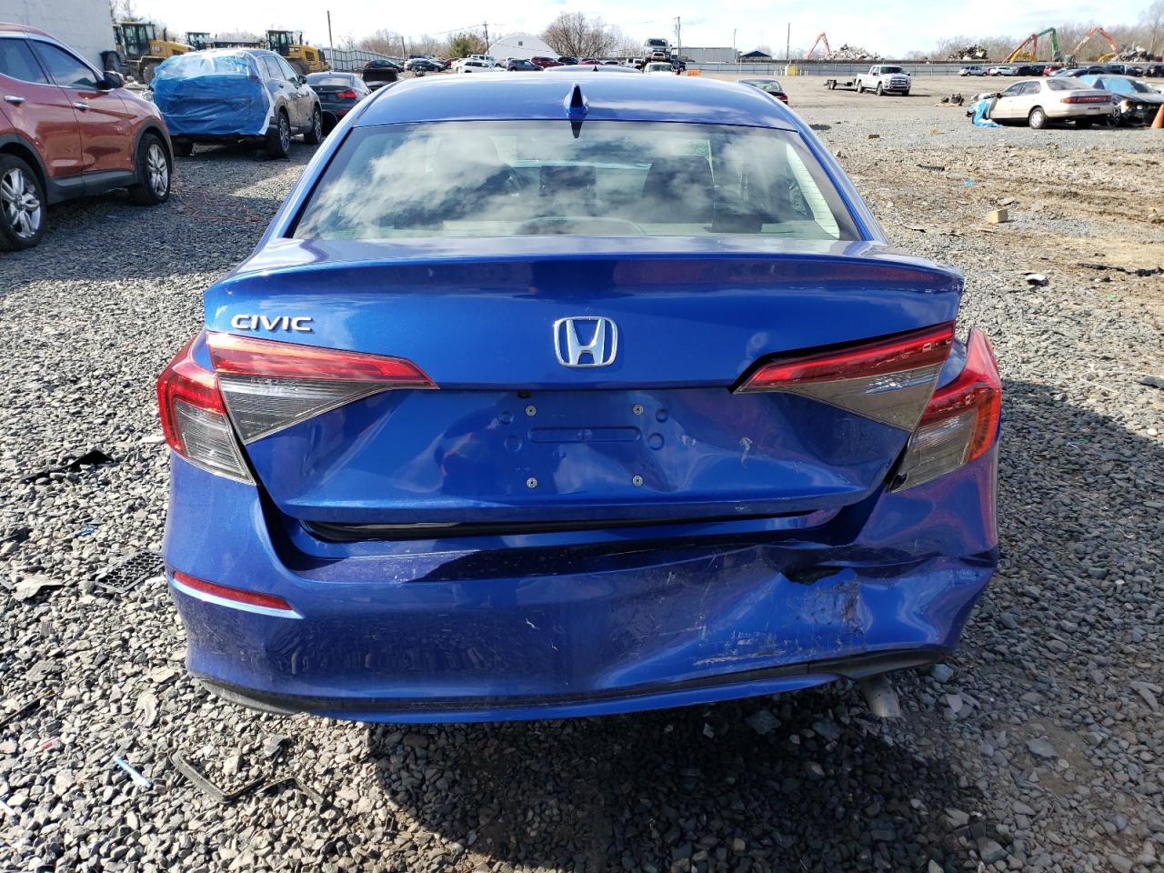 2022 HONDA CIVIC LX VIN:2HGFE2F25NH506413