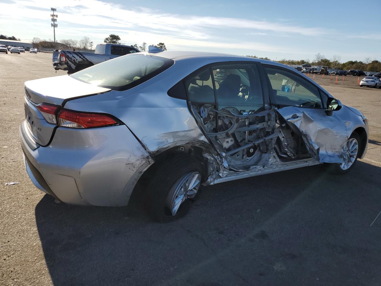 2022 TOYOTA COROLLA LE VIN:JTDVPMAE1NJ222504