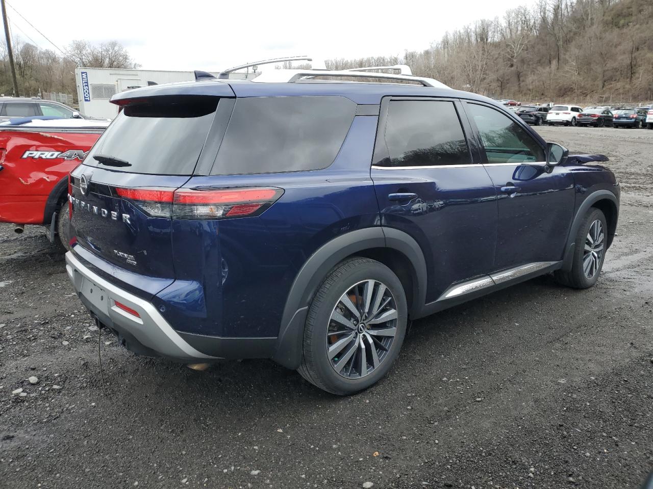2022 NISSAN PATHFINDER PLATINUM VIN:5N1DR3DK9NC227483