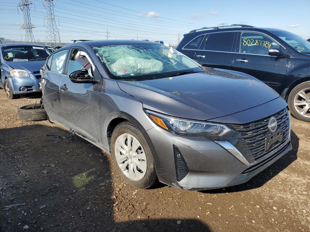2024 NISSAN SENTRA S VIN:3N1AB8BV8RY288250